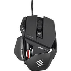 Mouse Gamer Rat 3 Preto Laser 3500 DPI - Mad Catz