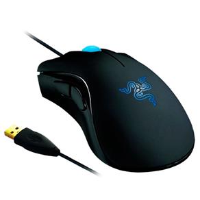 Mouse Gamer Razer Deathadder Blue Sensor 3.5G 3.500 Dpi - Rz01-00151400-R3U1