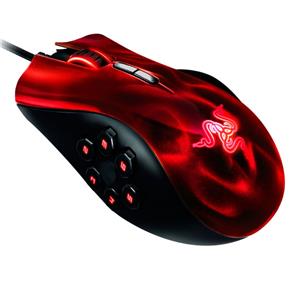 Mouse Gamer Razer Naga Hex Wraith Red 5600 Dpi - Rz01-00750200-R3U1