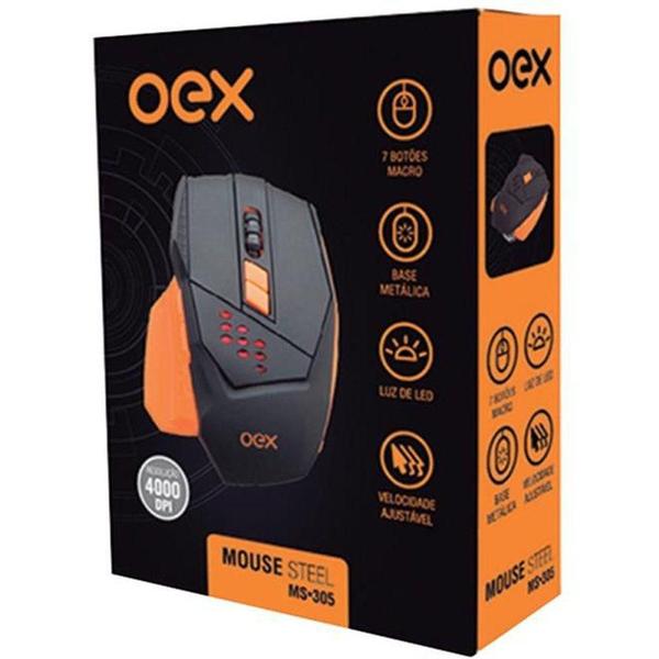 Mouse Gamer Steel MS-305 - Oex
