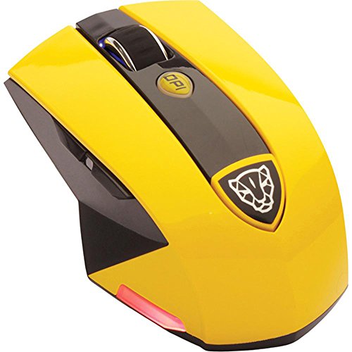 Mouse Gamer Thundera 2000DPI USB Amarelo/Preto 622242 - Dazz