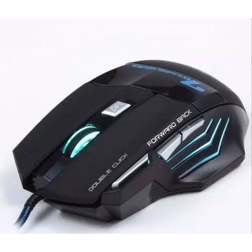 Mouse Gamer Usb 3200 Dpi Ótico 7 Botões X Soldado Gamer