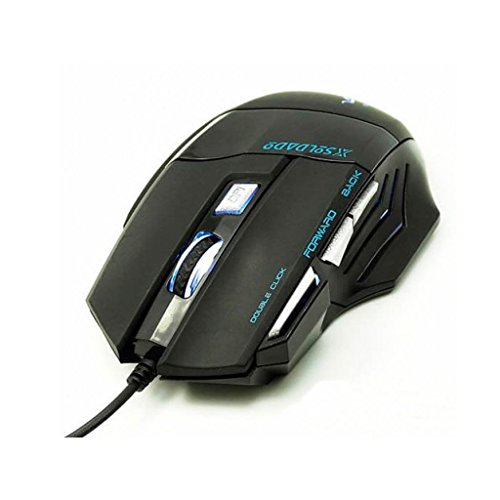 Mouse Gamer Usb 3200 Dpi Ótico 7 Botões X Soldado Gamer