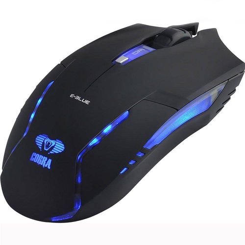 Mouse Gamer Usb 1600dpi Cobra Ii E-Blue Preto - Preto