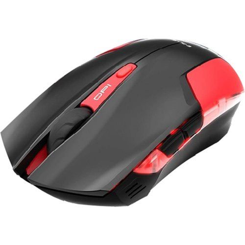 Mouse Gamer Usb 1600dpi Cobra Type-M Preto/Vermelho E-Blue