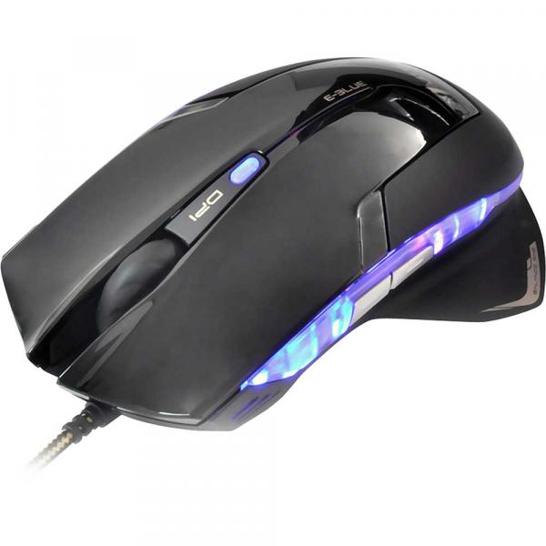 Mouse Gamer USB 2400DPI Mazer Type-R Preto E-BLUE - E-blue