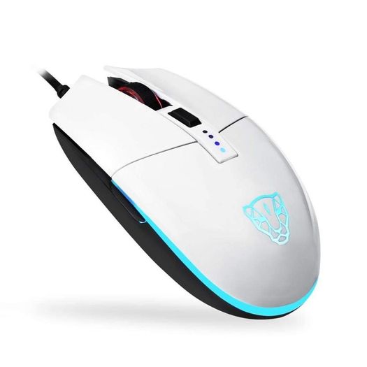 Mouse Gamer V50 Branco Rgb com Macro - Motospeed