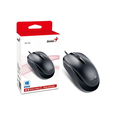 Mouse Genius Dx-120 - Usb - 1200Dpi - Preto - 31010105100