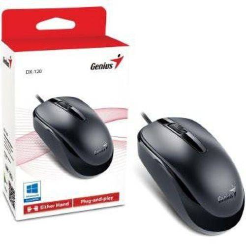 Mouse Genius Dx-120 USB Preto - 31010105100