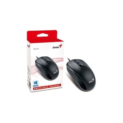 Mouse Genius Usb 1000Dpi Dx-110 Preto - 31010116100