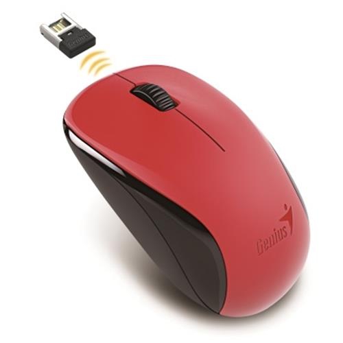 Mouse Genius Wireless Nx-7000 Blueeye Vermelho 2,4 Ghz 1200 Dpi - 31030109120