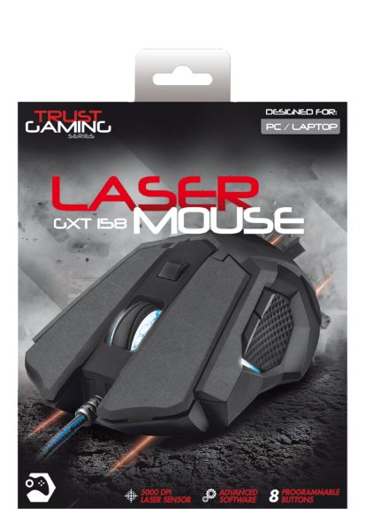 Mouse Gxt 158 Laser Gaming - Trust - Trust