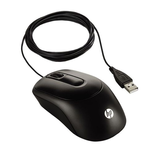 Mouse Hp X900 com Fio Usb Preto Óptico 3 Botões