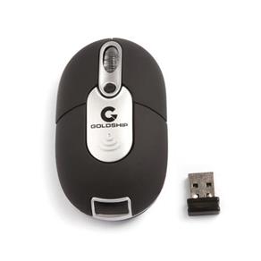 Mouse LEADERSHIP 0421 Ótico Magic Rf Sem Fio com Receptor USB - Goldship