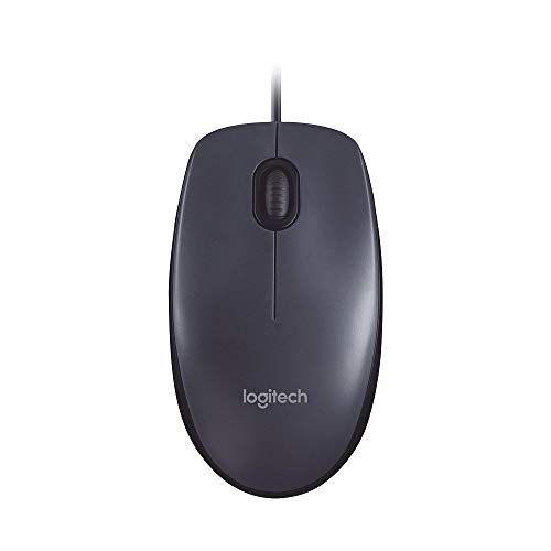 Mouse Logitech M100 Optico USB Preto com Fio