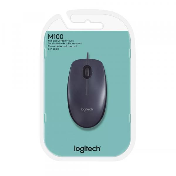 Mouse Logitech M100 Preto 910-001601