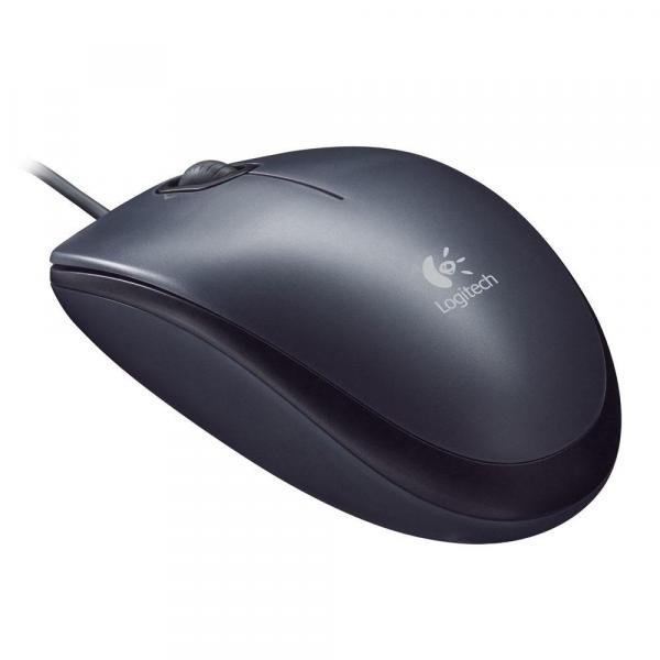 Mouse Logitech M100 - Preto