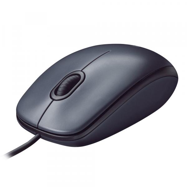 Mouse Logitech M100 USB Preto 1000DPI