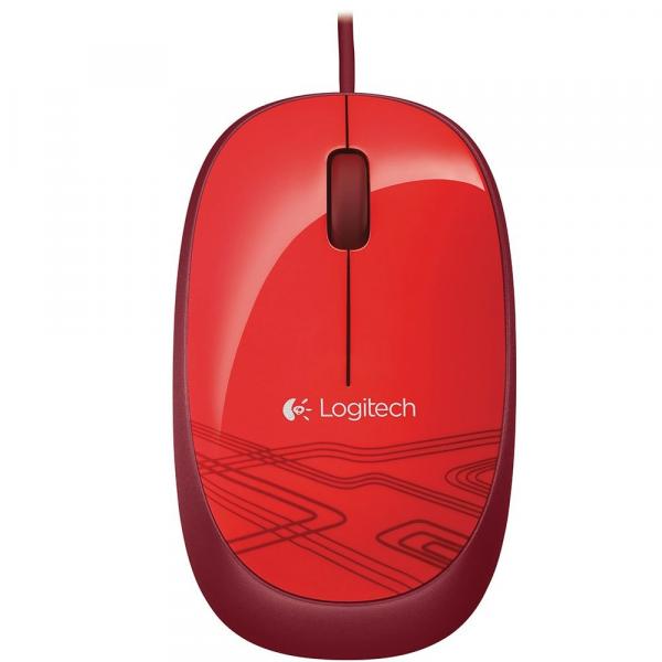 🏷️【Tudo Sobre】→ Mouse Logitech M105 Vermelho 1000DPI