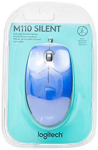 Mouse Logitech M110 USB Azul - 910-005491