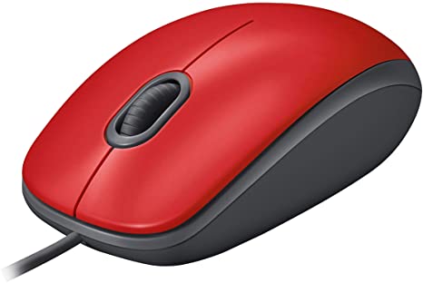 Mouse Logitech M110 Vermelho Usb