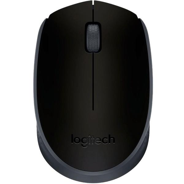 Mouse Logitech M170 Sem Fio Preto/Cinza - 910-004940