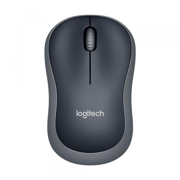 Mouse Logitech M185 Cinza Sem Fio