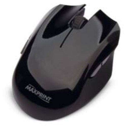 Mouse Maxprint Otico Usb Sem Fio Compartimento Armazenar Nano Preto 609103