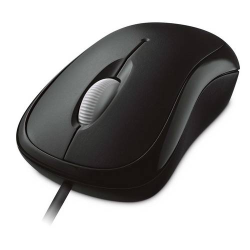 Mouse Microsoft Basic Optical - Preto