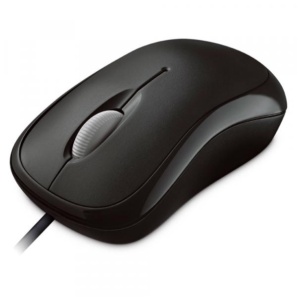 Mouse Microsoft Basic USB 800 DPI Óptico Preto (P58-00061 I)