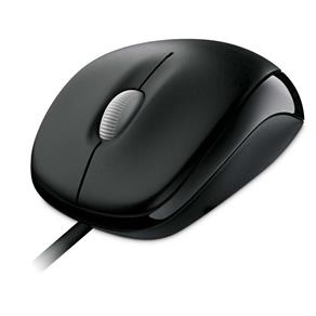 Mouse Microsoft Compact Wired 500, USB, Preto - U81-00010