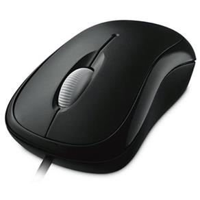 Mouse Microsoft P58-00061 Básico Preto