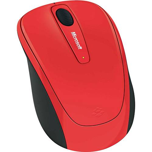 Tudo sobre 'Mouse Microsoft Wireless 3500 Flame Red GMF-00175 I'