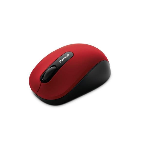 Mouse Microsoft Wireless Bluetooth Mobile 3600 Vermelho - PN7-00018