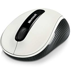 Mouse Microsoft Wireless Mobile4000 Branco USB - Microsoft