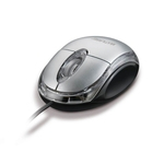 Mouse Multilaser Classic Prata Usb Mo006