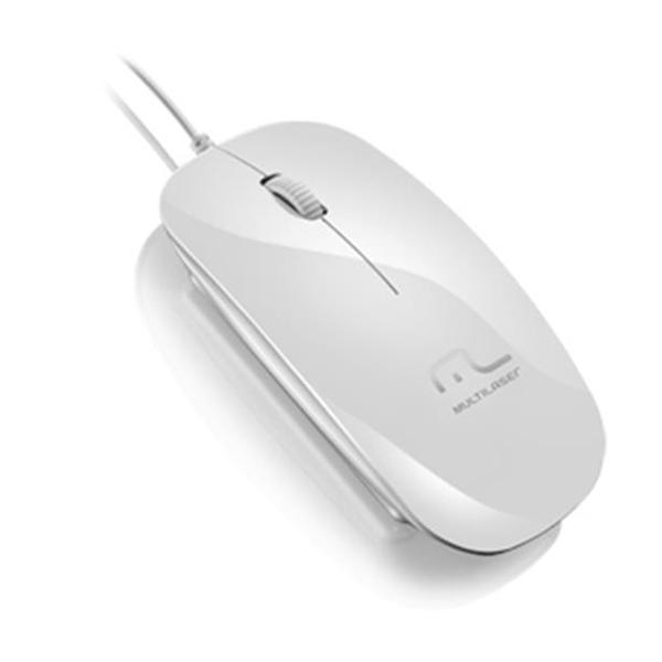 Mouse Multilaser Colors Slim Ice USB - MO168