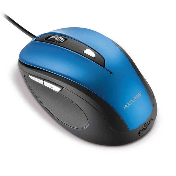 Mouse Multilaser Mo244 Azul USB