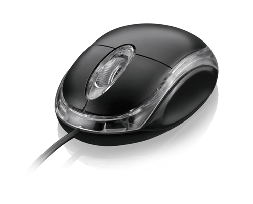 Mouse Multilaser Óptico Usb Preto Mo130