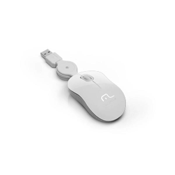 Mouse Multilaser Retratil Super Mini Ice USB - MO184