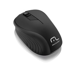Mouse Multilaser Sem Fio 2.4Ghz 1200Dpi Mo212 Preto