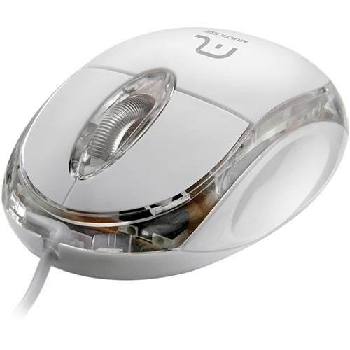 Mouse Multilaser Usb Classic Gelo - MO034