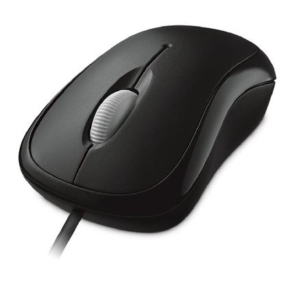 Mouse Optical Basic com Fio USB Preto Microsoft - P5800061 P5800061