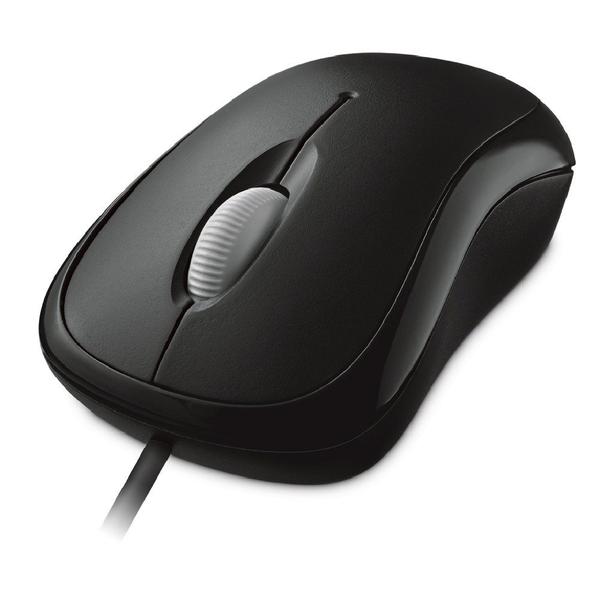 Mouse Óptical Basic com Fio USB Preto Microsoft - P5800061