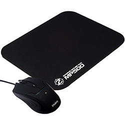 Mouse Óptico 2000dpi ZM-M350 + Mousepad MP500 - Zalman