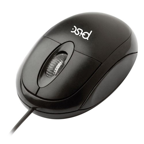Mouse Óptico 1807 USB Preto - Pisc