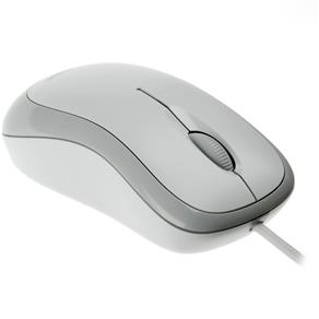 Mouse Óptico Básico USB P58-00016 Branco, Microsoft