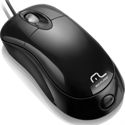 Mouse Óptico com Fio 800 Dpi Usb Mo014 Multilaser