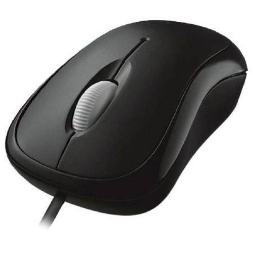 Mouse Óptico com Fio Basic Usb Preto Microsoft