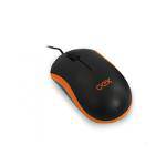 Mouse Óptico com Fio Oex Ms103 Preto e Roxo